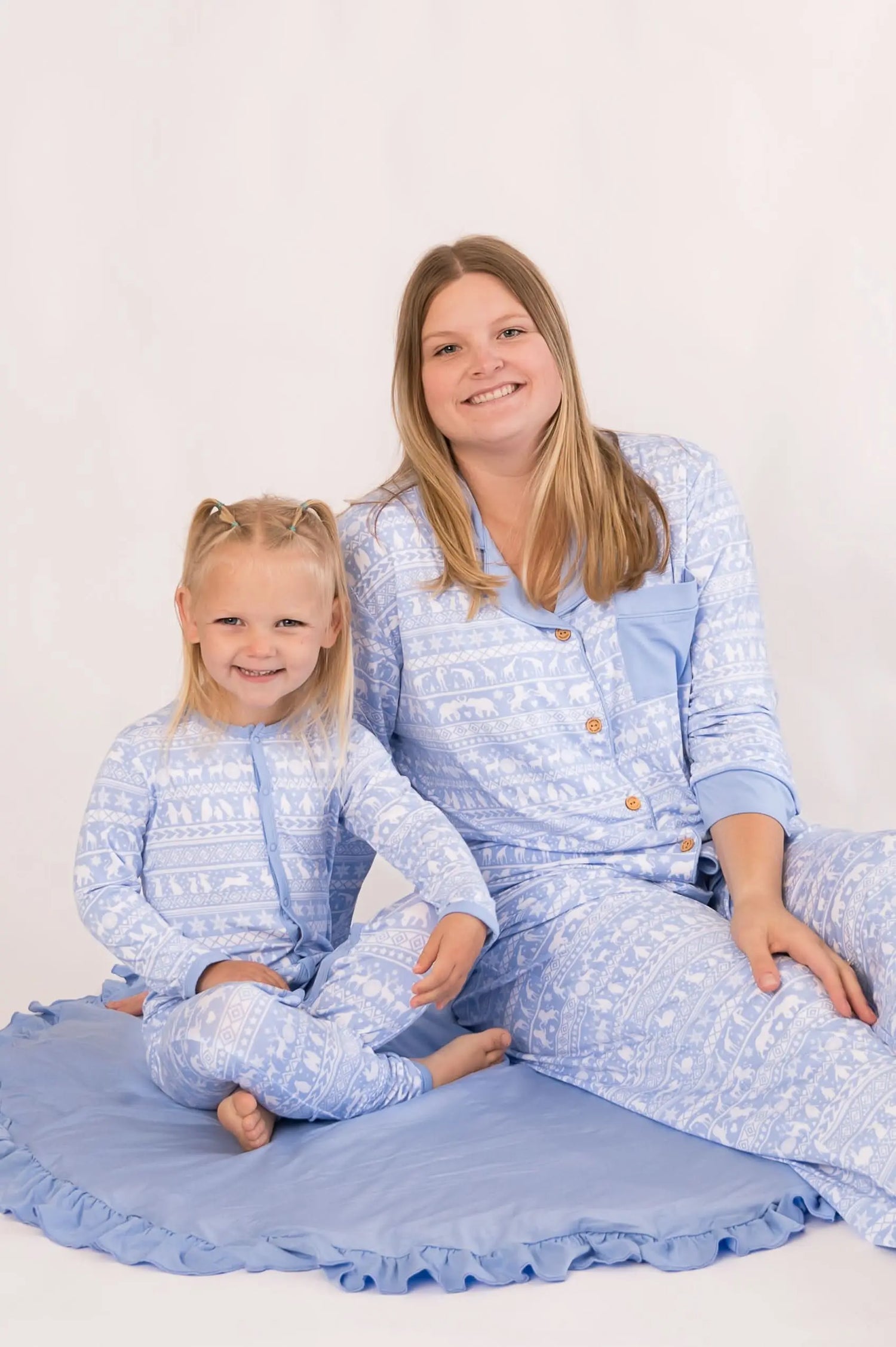Bubble Baby Arctic Fair Isle | Snap Romper - 