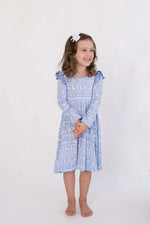 Arctic Fair Isle| Long Sleeve Toddler Flutter Dress - Sleeve, Day Dress, Textile, One-piece garment, Dress | Everetts Place