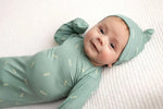 Three Little Tots Arrow Knotted Newborn Gown - 