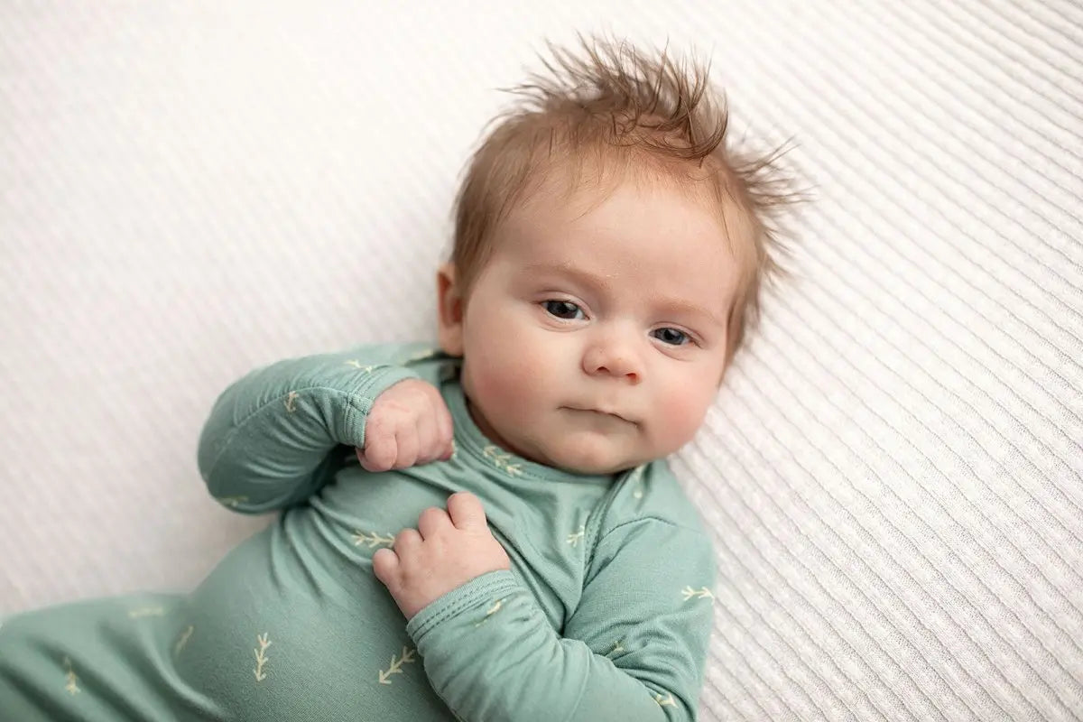 Three Little Tots Arrow Knotted Newborn Gown - 