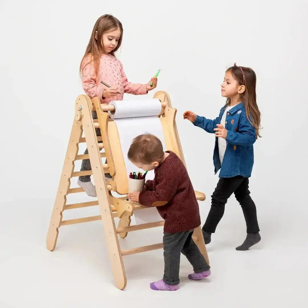 Art Addition for Triangle Ladder Adjustable Table and Easel Attachment for Kids Goodevas Everetts Place: Online Boutique