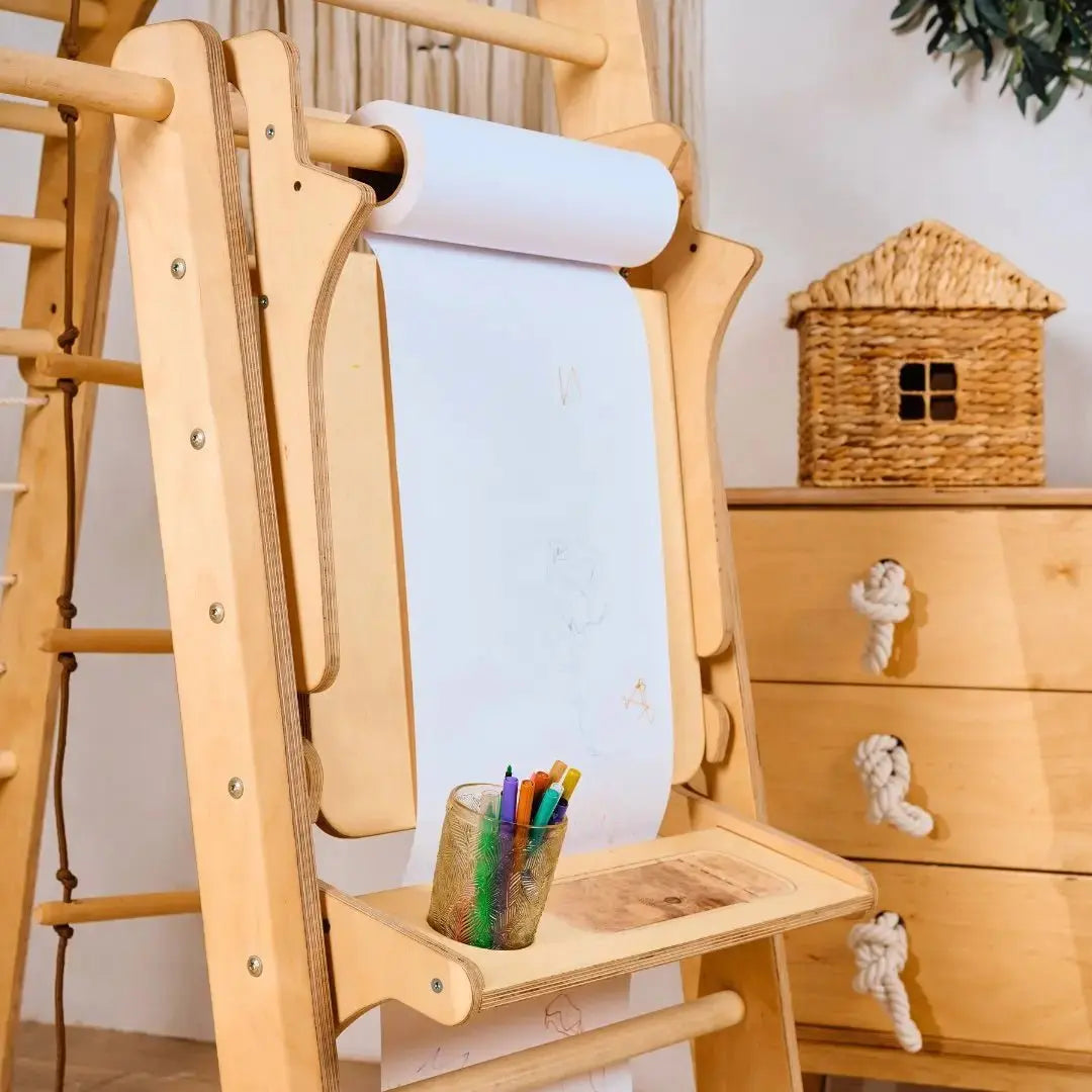 Art Addition for Triangle Ladder Adjustable Table and Easel Attachment for Kids Goodevas Everetts Place: Online Boutique
