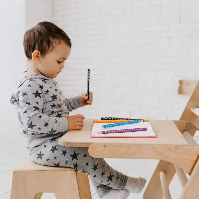 Art Addition for Triangle Ladder Adjustable Table and Easel Attachment for Kids Goodevas Everetts Place: Online Boutique