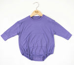 Aster | Long Sleeve Bubble Romper - Sleeve, Baby & Toddler Clothing, Textile, Pink, Purple | Everetts Place