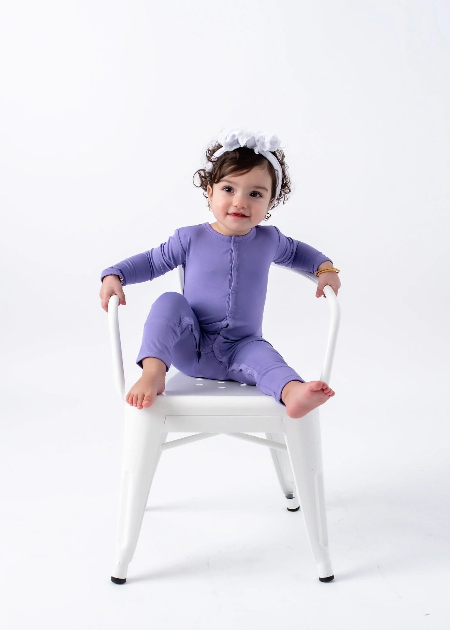 Bubble Baby Aster | Snap Romper - 