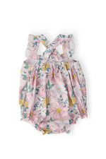 Mila & Rose ® Autumn Breeze Ruffle Cross Back Romper - 