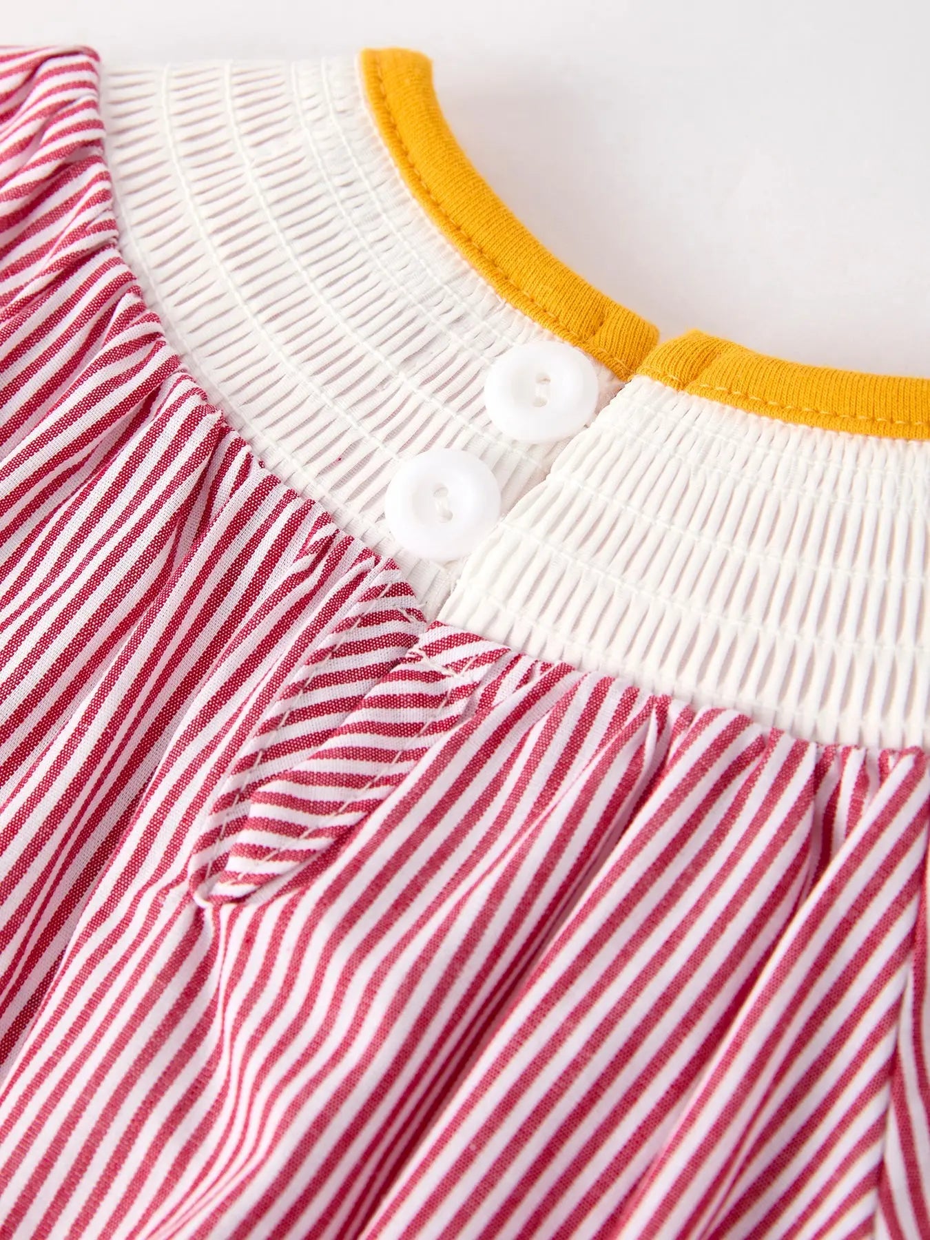 Autumn Rooster Smock Embroidered Baby Girl Romper Outfit Rylee Faith Designs Everetts Place: Online Boutique