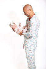 My First Candy Cane: Mens 2 Piece Mens Bamboo Pajamas by Rayn’s Tiny Stitches