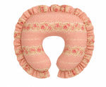 Pink Rose Ruffle Nursing Pillow Cover by Little Mae & Co (view 1 of 2)