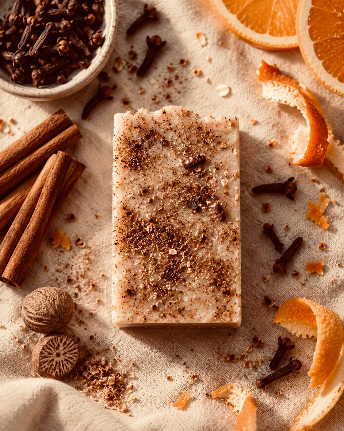 Orange Clove Organic Handmade Soap