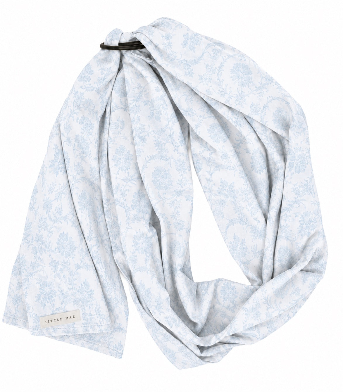 Blue Chinoiserie Ring Sling Carrier by Little Mae & Co