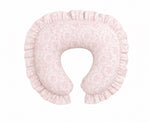 Pink Chinoiserie Ruffle Nursing Pillow Cover by Little Mae & Co