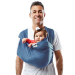 Baby K'tan Baby K'tan Original Baby Carrier Denim Wrap Style Hands-Free Cotton Carrier - Baby & Toddler > Baby Transport > Baby Carriers Slings