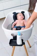 Elevated Ergonomic Baby Bathtub for Infants & Toddlers by Babu Bath