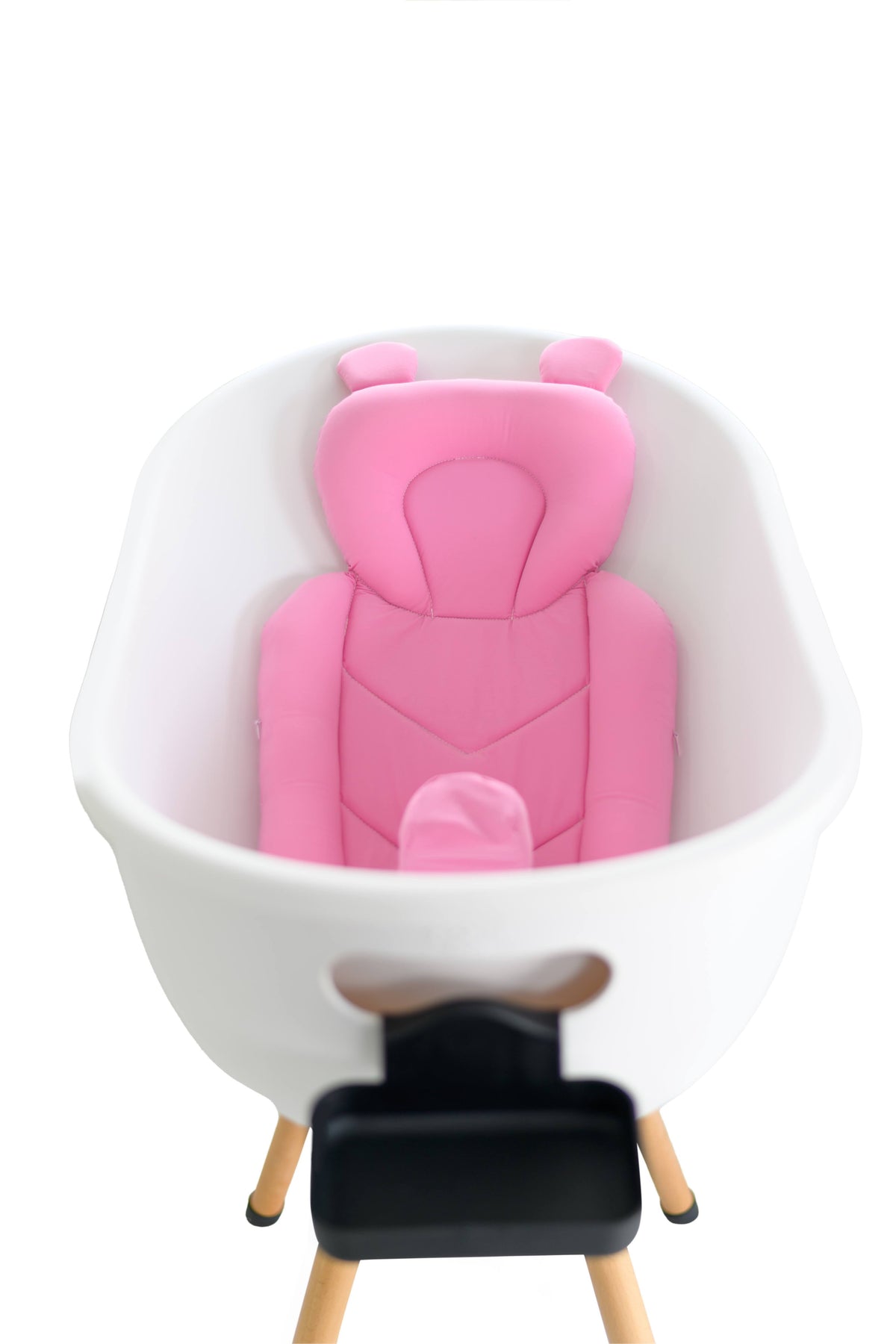 Elevated Ergonomic Baby Bathtub for Infants & Toddlers by Babu Bath