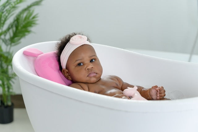 Elevated Ergonomic Baby Bathtub for Infants & Toddlers by Babu Bath