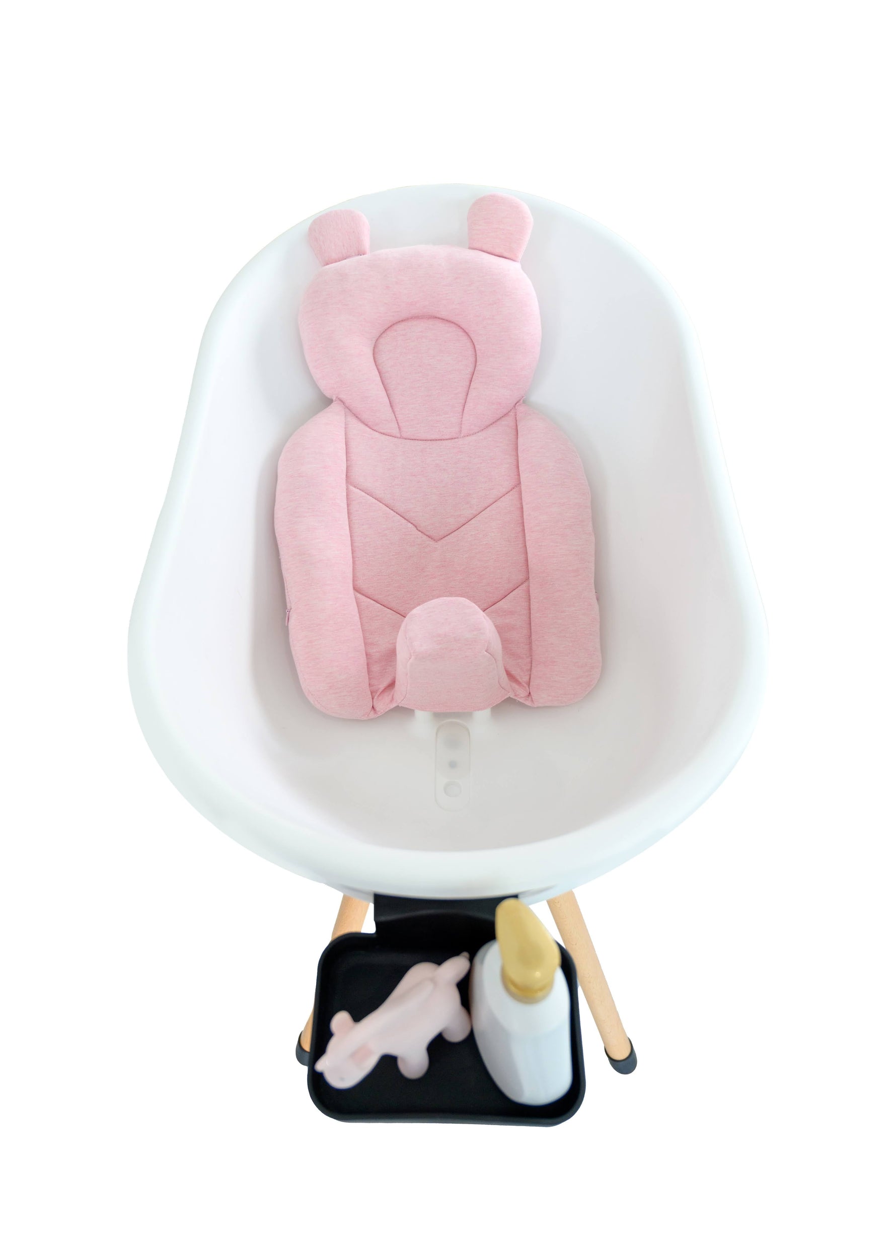 Elevated Ergonomic Baby Bathtub for Infants & Toddlers by Babu Bath