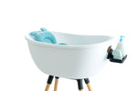 Elevated Ergonomic Baby Bathtub for Infants & Toddlers by Babu Bath