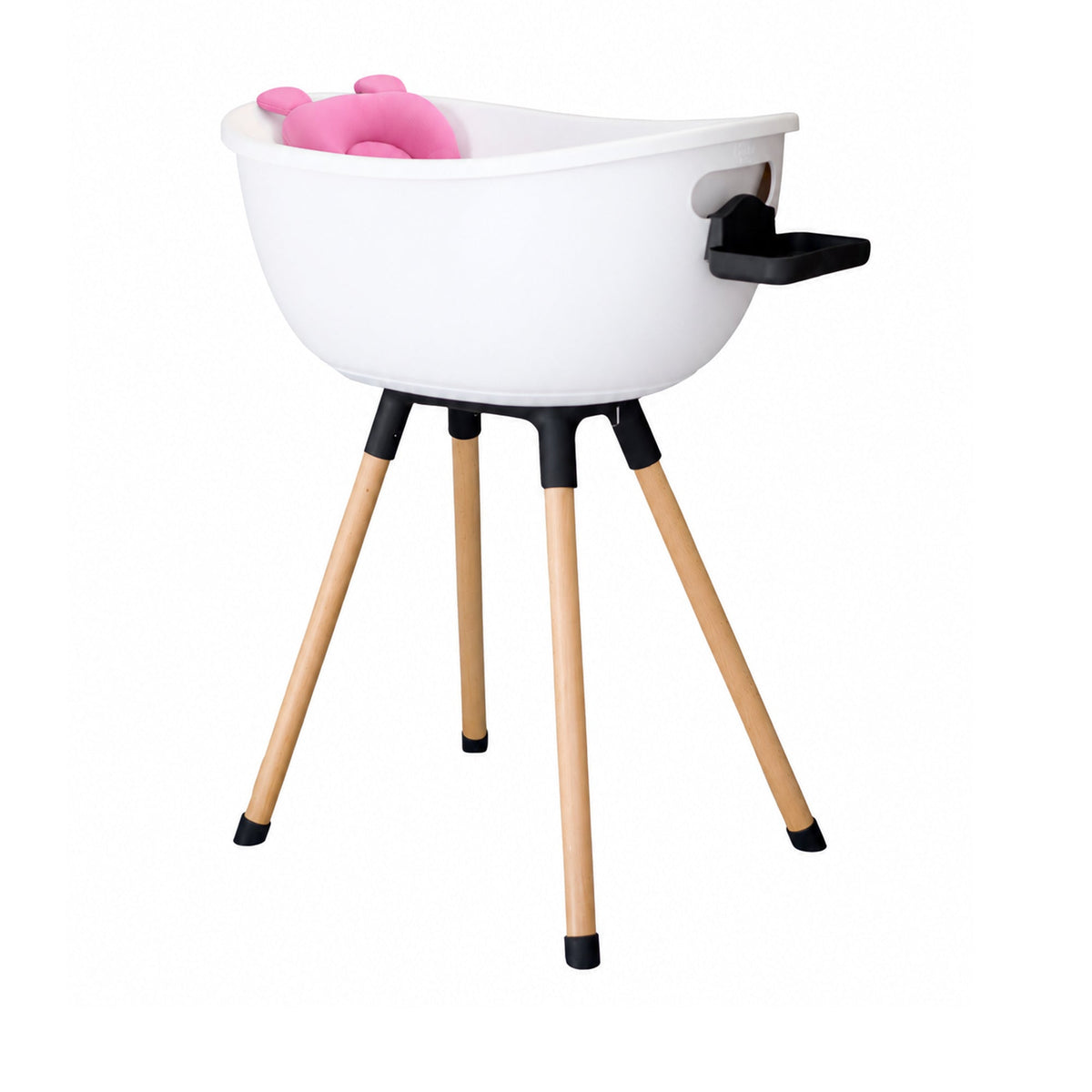Elevated Ergonomic Baby Bathtub for Infants & Toddlers by Babu Bath