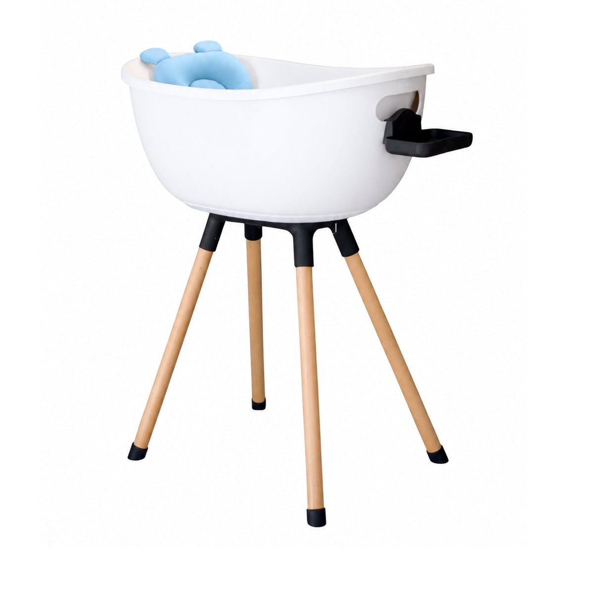 Elevated Ergonomic Baby Bathtub for Infants & Toddlers by Babu Bath