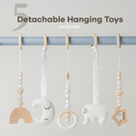 Baby Play Gym Pacific Blue by Comfy Cubs Wooden Pine Comfy Cubs Everetts Place: Online Boutique