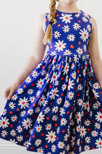Mila & Rose ® Baby You're A Firework Tank Twirl Dress Mila Rose Kids - Everetts Place Boutique - 