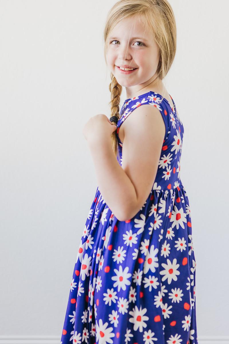 Mila & Rose ® Baby You're A Firework Tank Twirl Dress Mila Rose Kids - Everetts Place Boutique - 