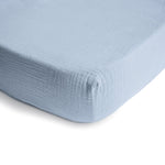Mini Muslin Crib Sheet by Mushie