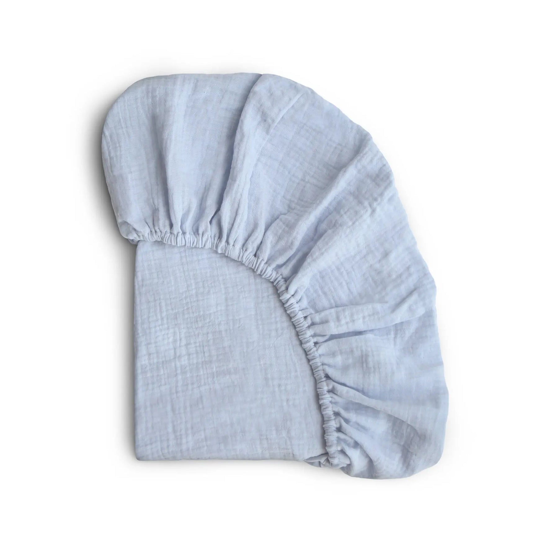Mushie Mini Muslin Crib Sheet 100 Percent Cotton Extra Soft Breathable Fabric - Home & Garden > Linens & Bedding > Bedding mini crib sheet