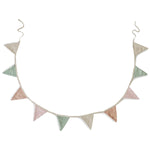 Mushie Baby Garland Soft Playful Nursery Decor Gender Neutral Colors - Baby & Toddler Baby Garland