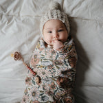 Mushie Organic Cotton Muslin Swaddle Blanket for Baby Cuddling and Nursing - Baby & Toddler > Swaddling & Receiving Blankets Swaddle