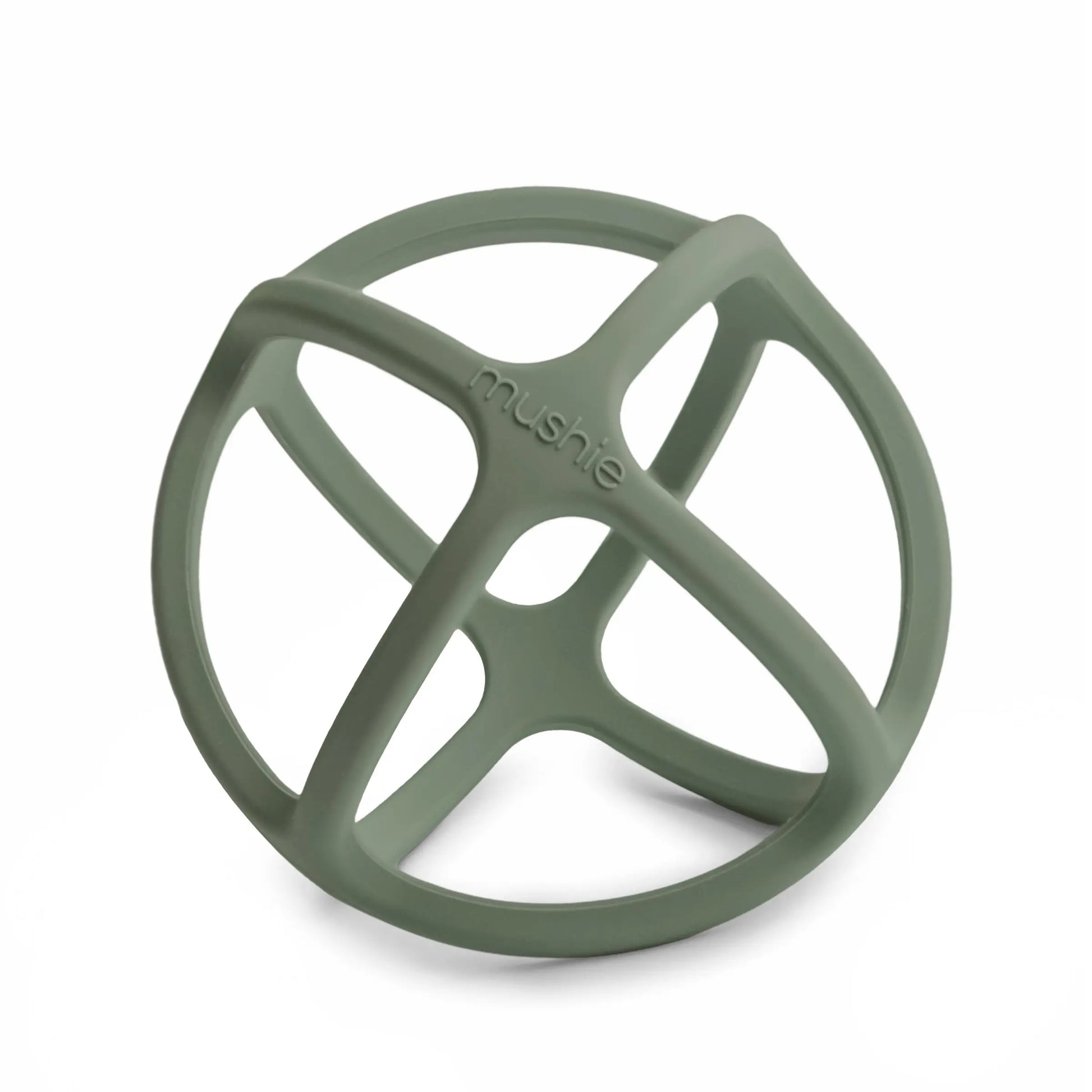 Ball Teether Made from Non-Toxic Food Grade Silicone for Babies Mushie