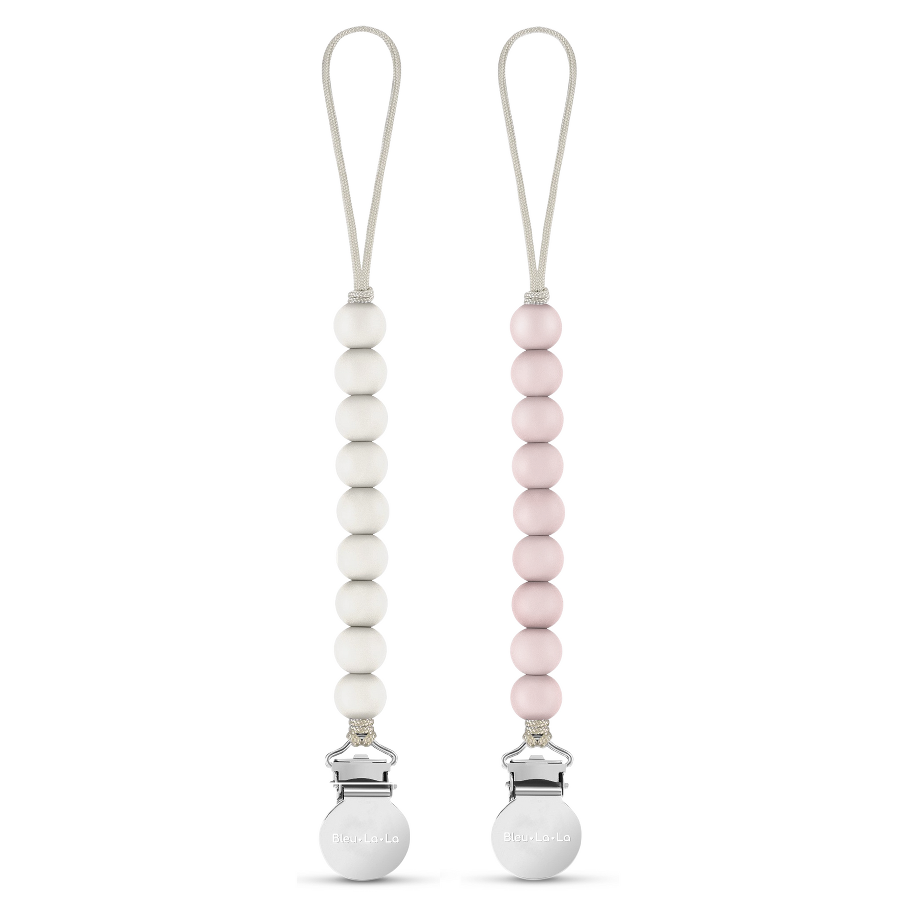 Bleu La La Lulababe Premium Beaded Pacifier Clip CPSIA Tested Safety Compliant - Baby & Toddler > Baby Health > Pacifier Clips & Holders Clips