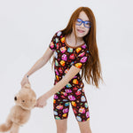 All the Milks! Short Sleeve Pajamas - Sleeve, Pink, Happiness, Nightwear, Waist | Everetts Place
