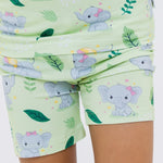 Bam & Stitch Playfully Strong Short Sleeve Pajamas - 
