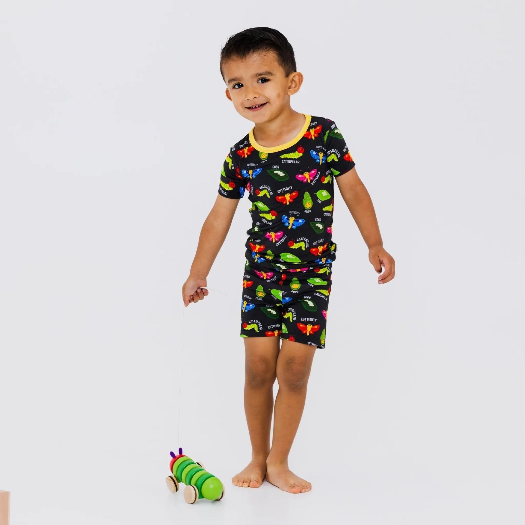 Bam & Stitch It's Morphing Time! Short Sleeve Pajamas - 