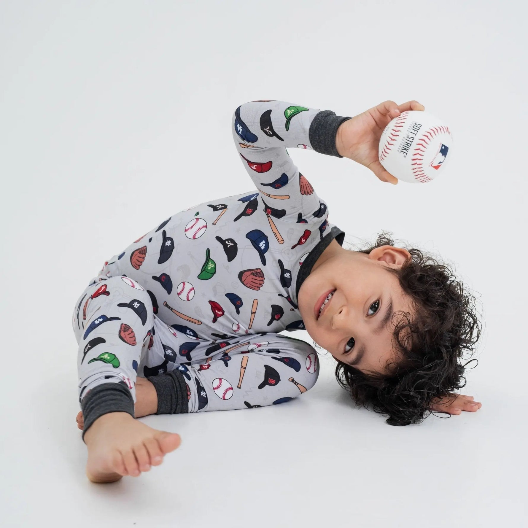 Bam & Stitch Major League Buddies Long Sleeve Pajamas - 