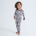 Bam & Stitch Major League Buddies Long Sleeve Pajamas - 