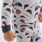 Bam & Stitch Major League Buddies Long Sleeve Pajamas - 