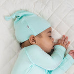 Bam & Stitch Ocean Breeze Bamboo Baby Hat | Soft Mint Green Beanie - 