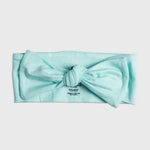 Bam & Stitch Ocean Breeze Bamboo Bow Headband | Mint Green Baby Accessory - 