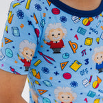 Bam & Stitch Mathematical Marvel Short Sleeve Pajamas - 