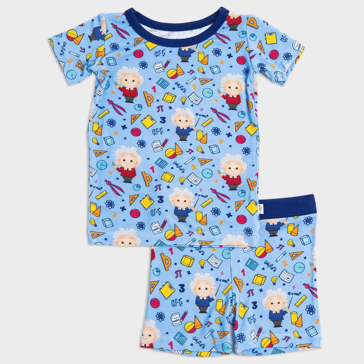 Bam & Stitch Mathematical Marvel Short Sleeve Pajamas - 