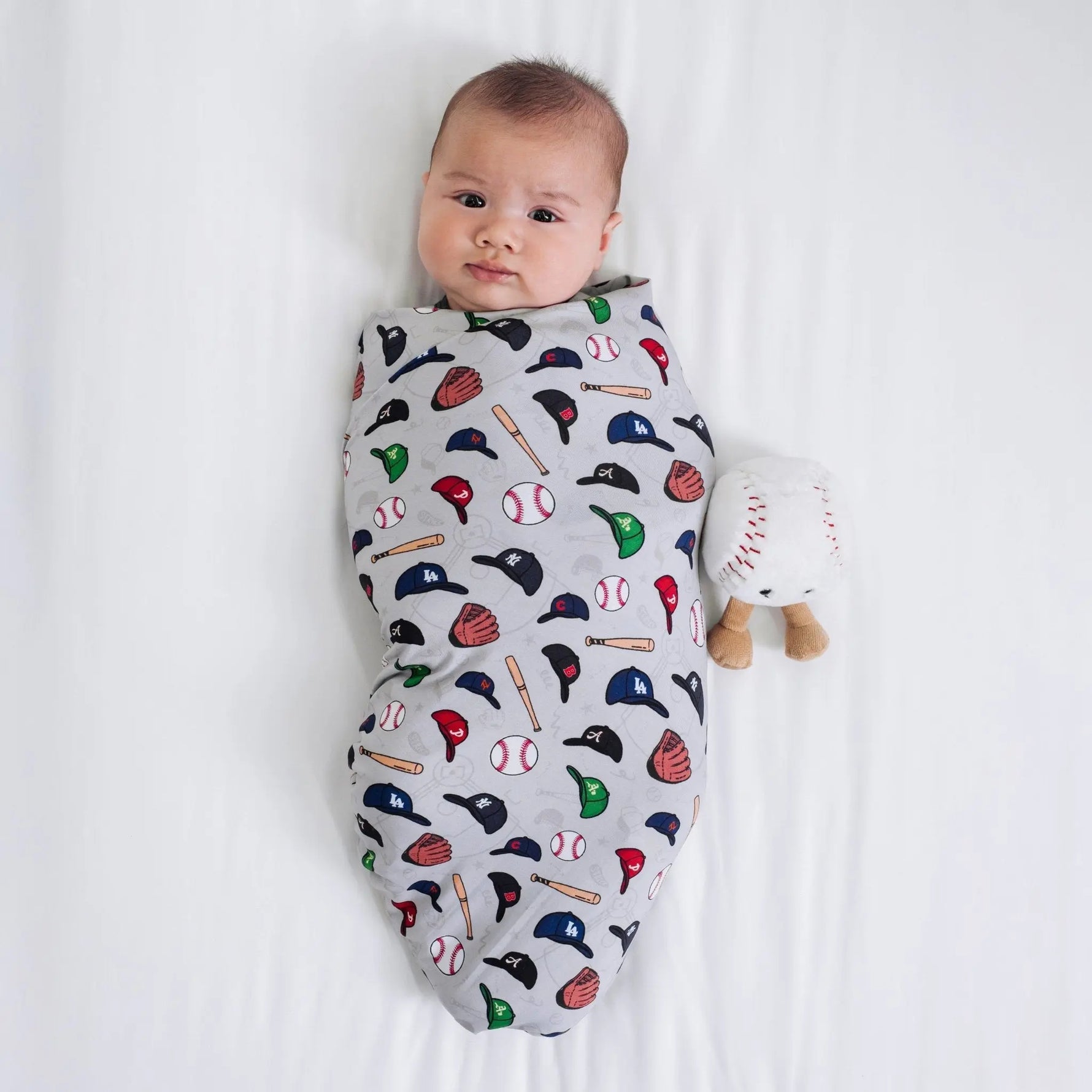 Bam & Stitch Major League Buddies Swaddle - 