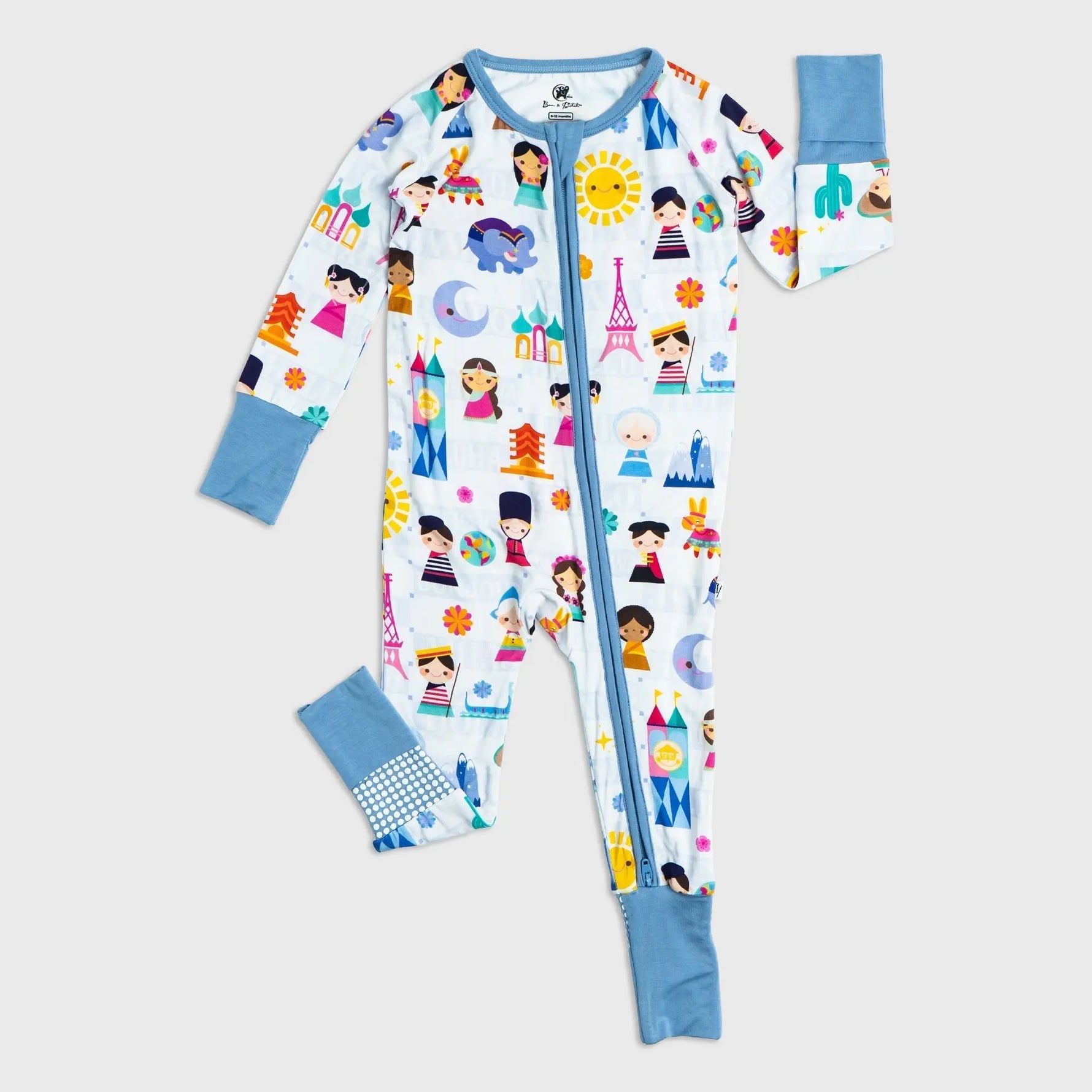 Bam & Stitch Children of the World Convertible Romper - 