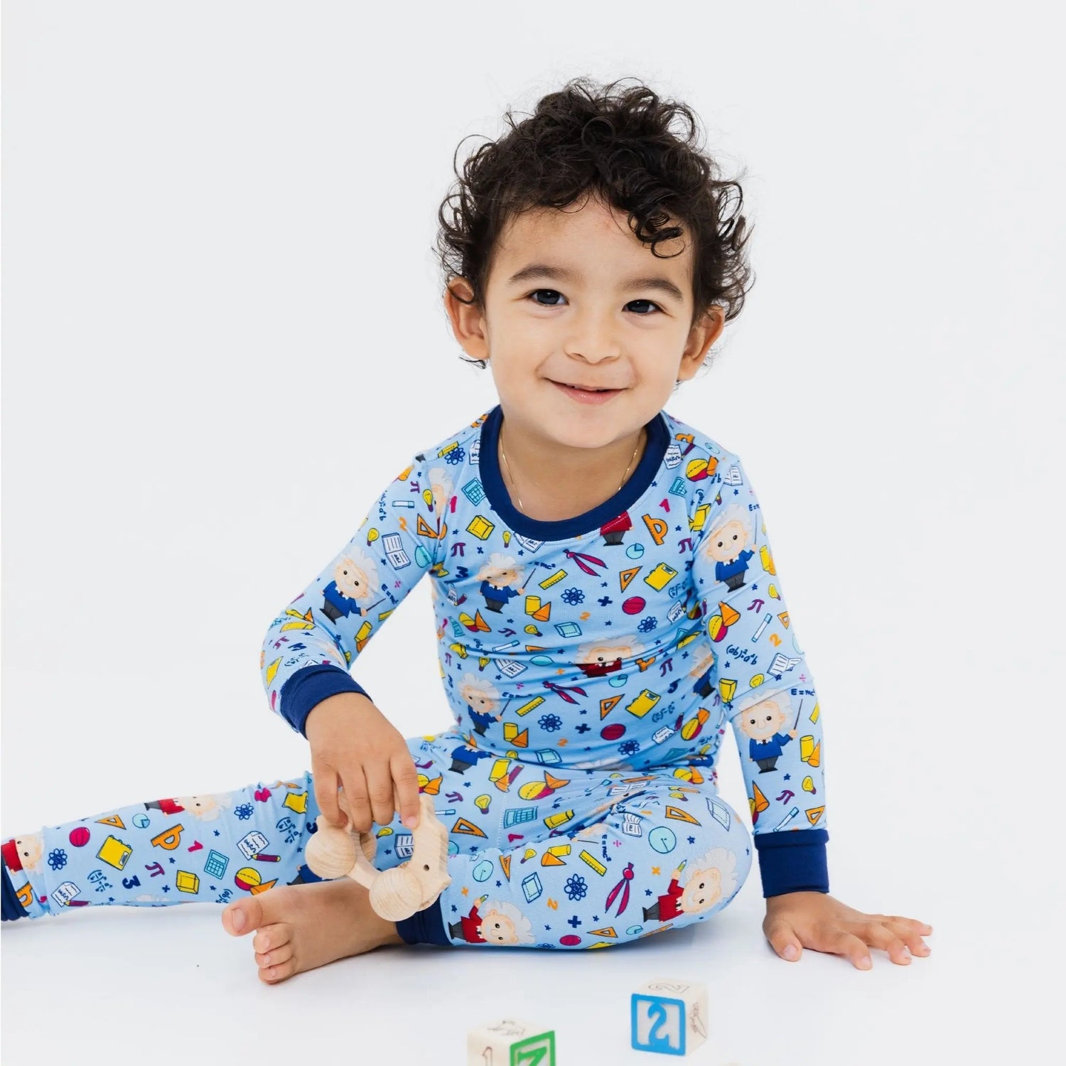 Mathematical Marvel Long Sleeve Pajamas - Sleeve, Baby & Toddler Clothing, Nightwear, Textile, Child | Everetts Place