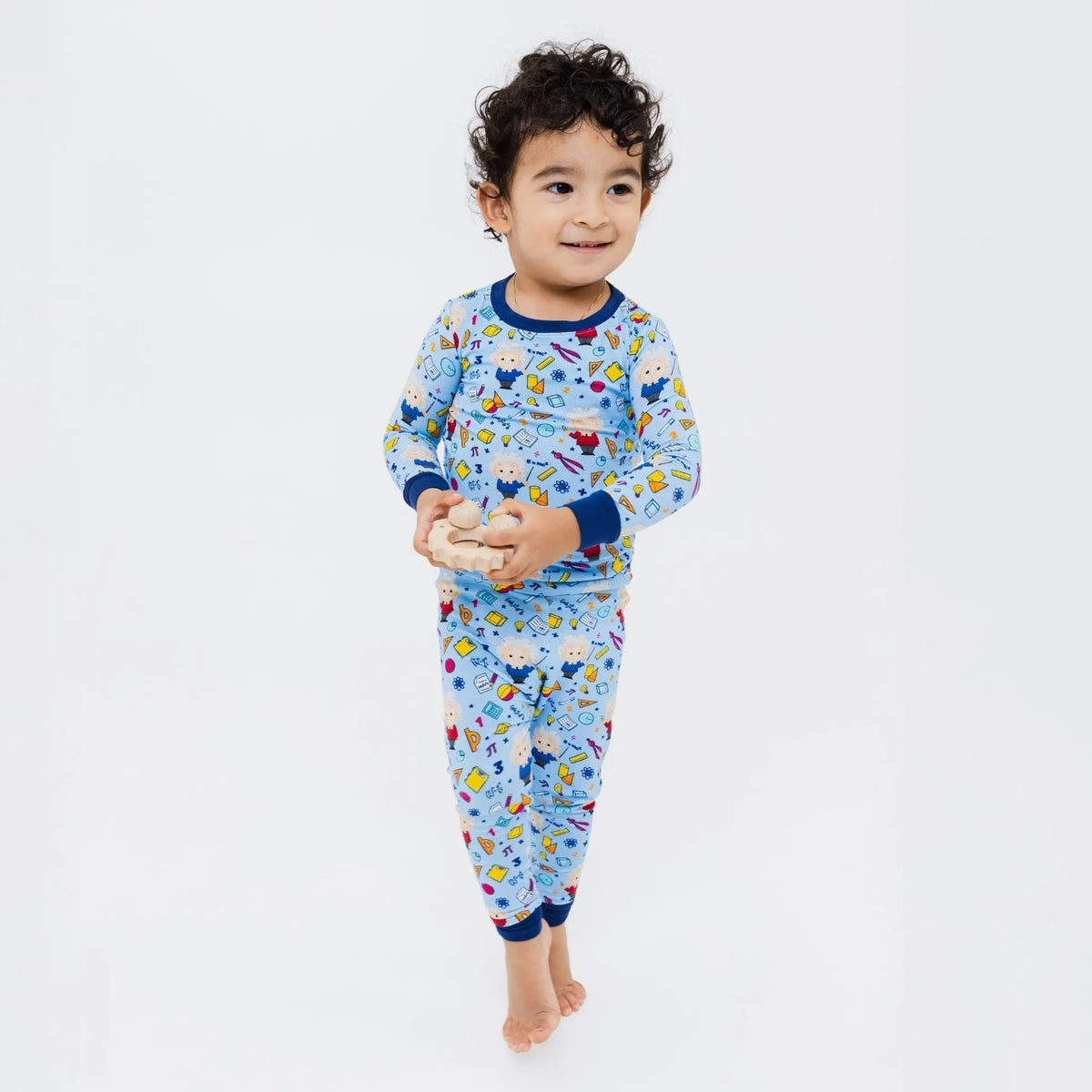 Bam & Stitch Mathematical Marvel Long Sleeve Pajamas - 