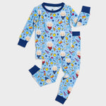 Bam & Stitch Mathematical Marvel Long Sleeve Pajamas - 