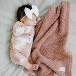 Bamboni Mini Blankets Saranoni Cloud Soft Packable Blanket Saranoni Everetts Place Boutique
