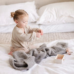 Bamboni Receiving Blankets Soft Breathable Baby Blankets Saranoni Everetts Place Boutique